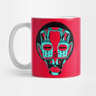 Turqred African Mask No 3 Mug